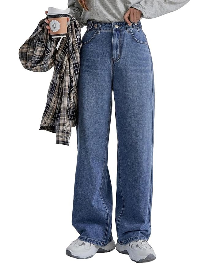 KOTTY Women High Rise Straight Jeans